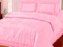 Комплект постельного белья. Жаккард. Arya. Casalinga-Розовое.